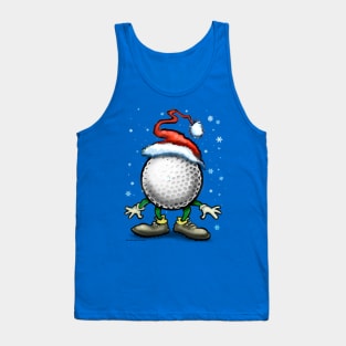 Golf Christmas Tank Top